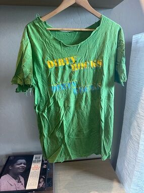 Dirty Rocks Green Short Sleeve Graphic Tee